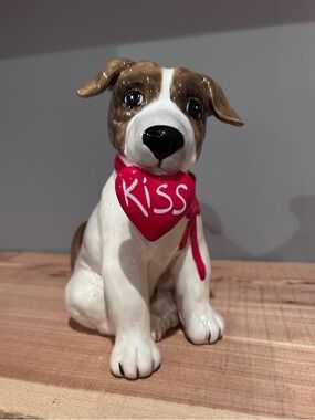 Blue Sky Clayworks Valentine's Day Dog Statue